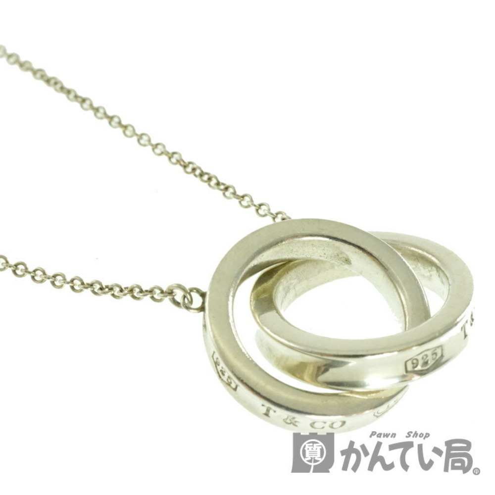 TIFFANY Co Interlocking Necklace Silver Kantei kyoku Kasugai Pawnshop
